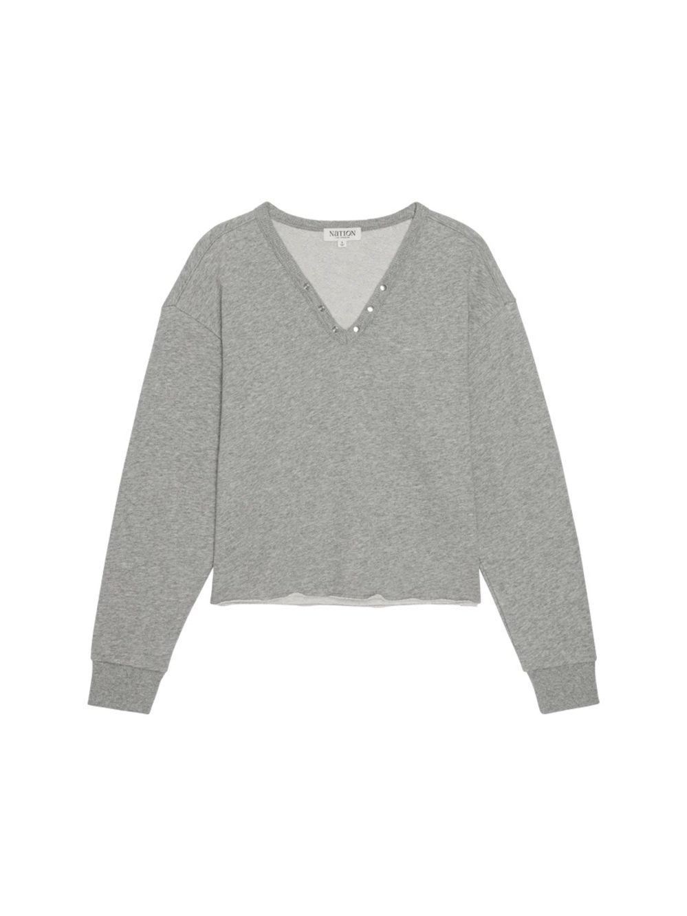 Nation Los Angeles LTD Tommie Sweatshirt Gray